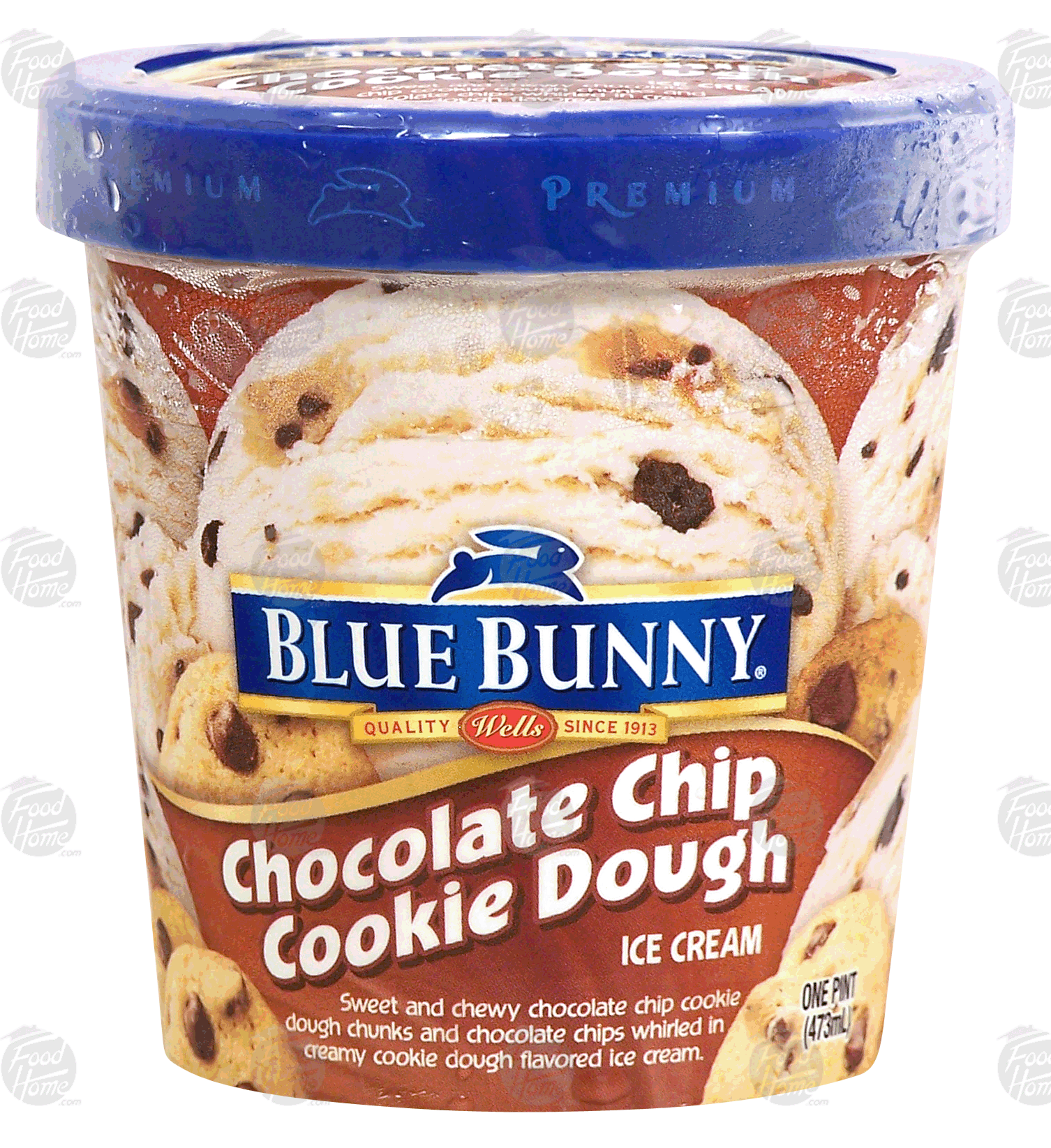 Blue Bunny chocolate chip cookie dough ice cream Full-Size Picture